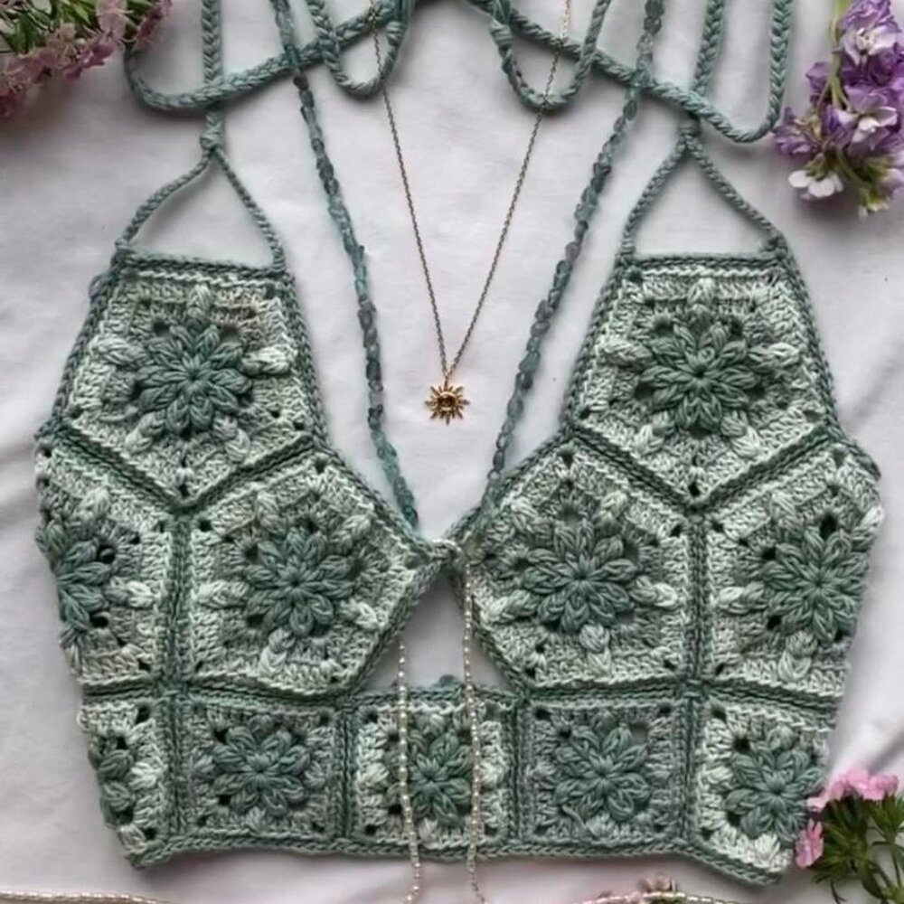 Crochet Halter Top
